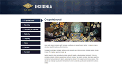 Desktop Screenshot of faltus-insignia.cz